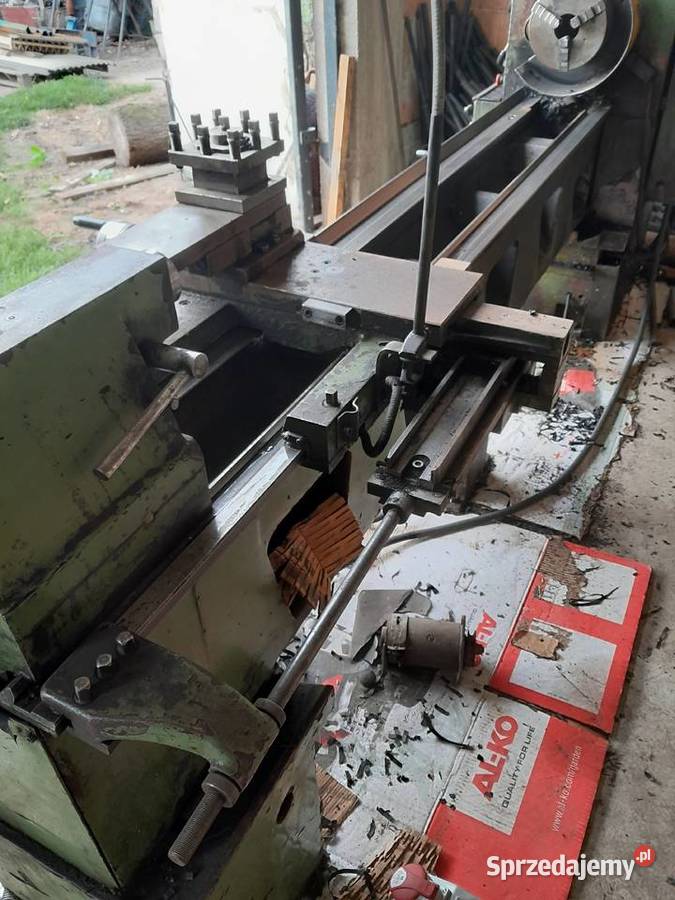Tokarka cy 500x2000 cu 500 Bułgarka stan Produkcja kujawsko-pomorskie Grabówka