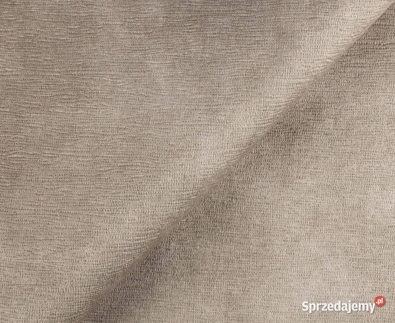 Wave tkanina obiciowa przyjemny w dotyku welur Pufy i podnóżki Bydgoszcz