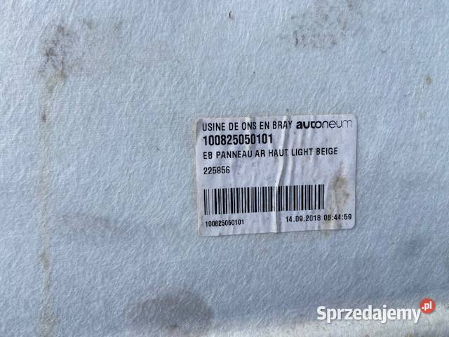 Tapicerka Renault T Gama Range 7421447582 ciężarowe Maszewo