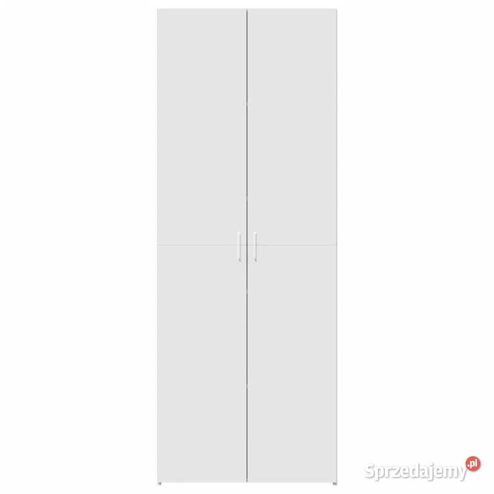 Wysoka szafka biała 70x425x185 materiał Warszawa sprzedam