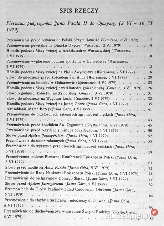 Jan Paweł II w Polsce 19791983 Homilie i Chełm