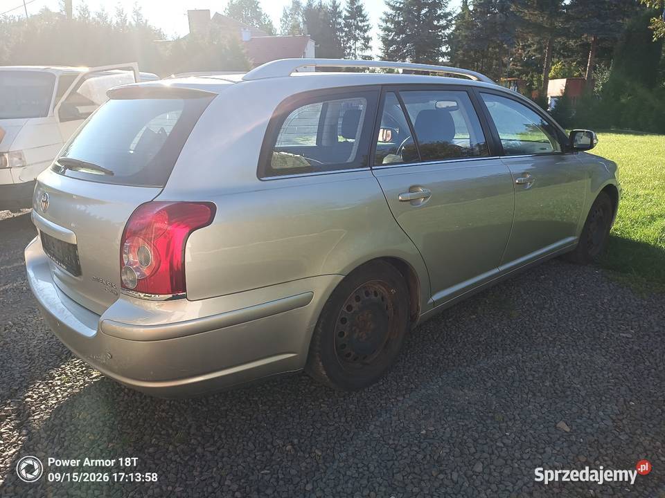 Toyota Avensis kombi diesel 223 tkm wspomaganie kierownicy