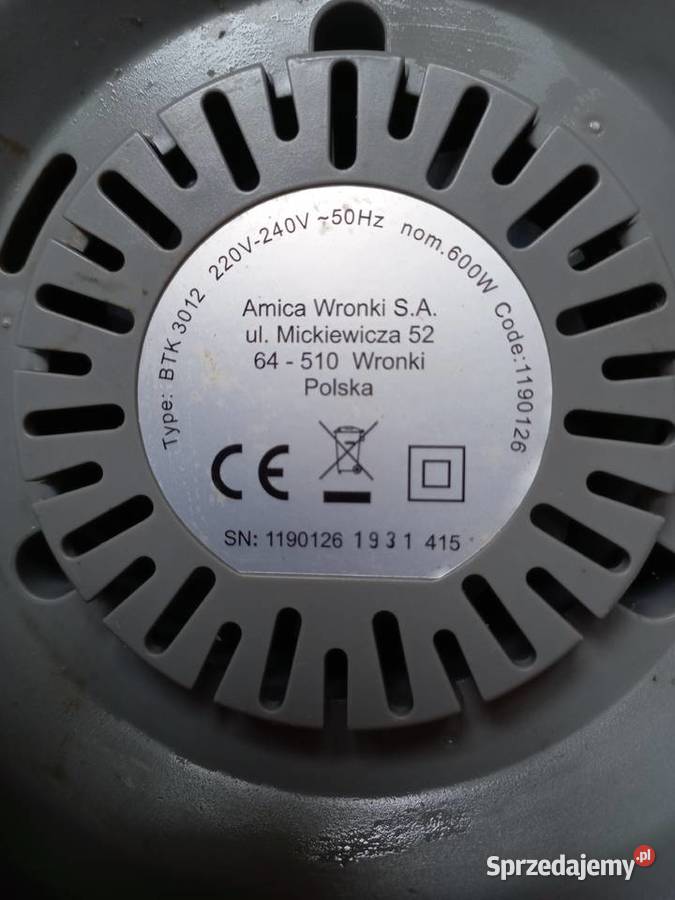 Blender Amica BTK 3012 Grajewo sprzedam