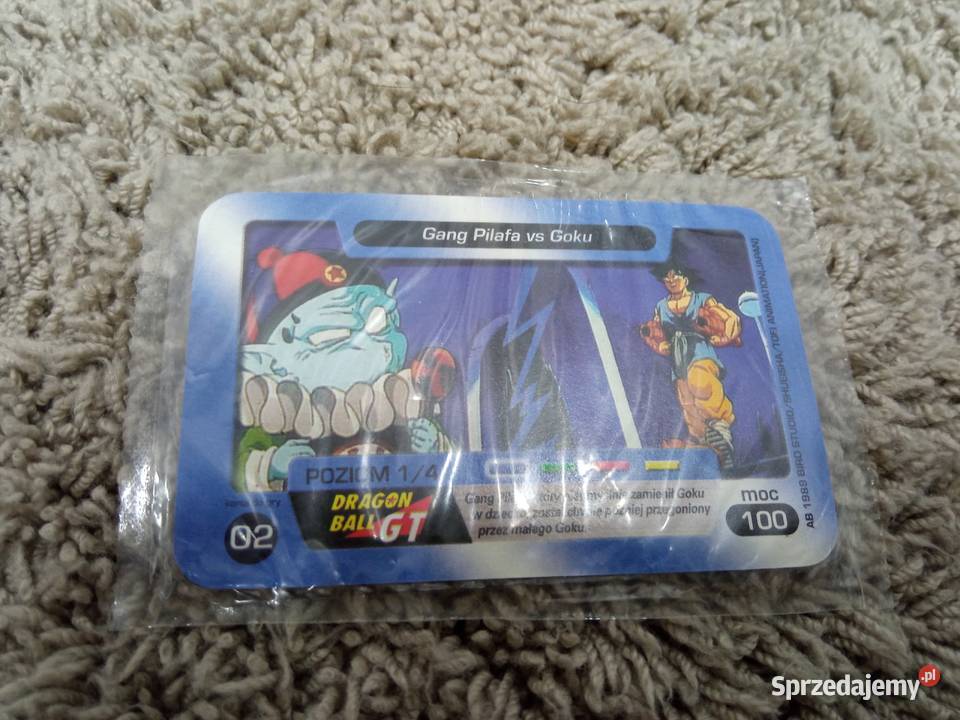Karta Dragon Ball GT 02 chio folia Gang Pilafa Łobez