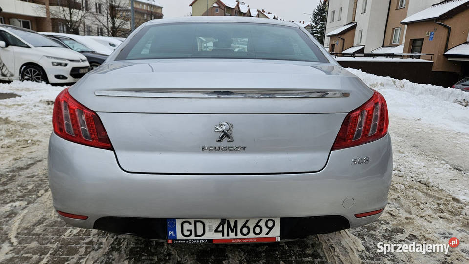 Peugeot 508 16 HDI 2012rAutomat 220 stan bogata lakier metallic warmińsko-mazurskie Elbląg