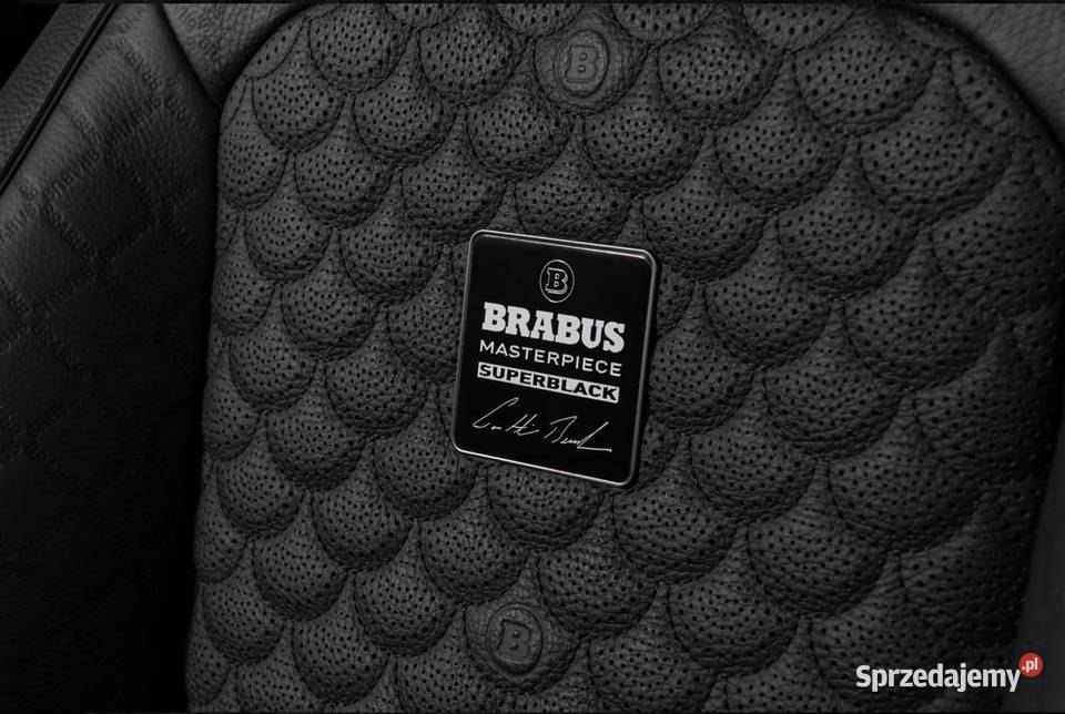 Logo emblemat fotele Mercedes Benz Brabus
