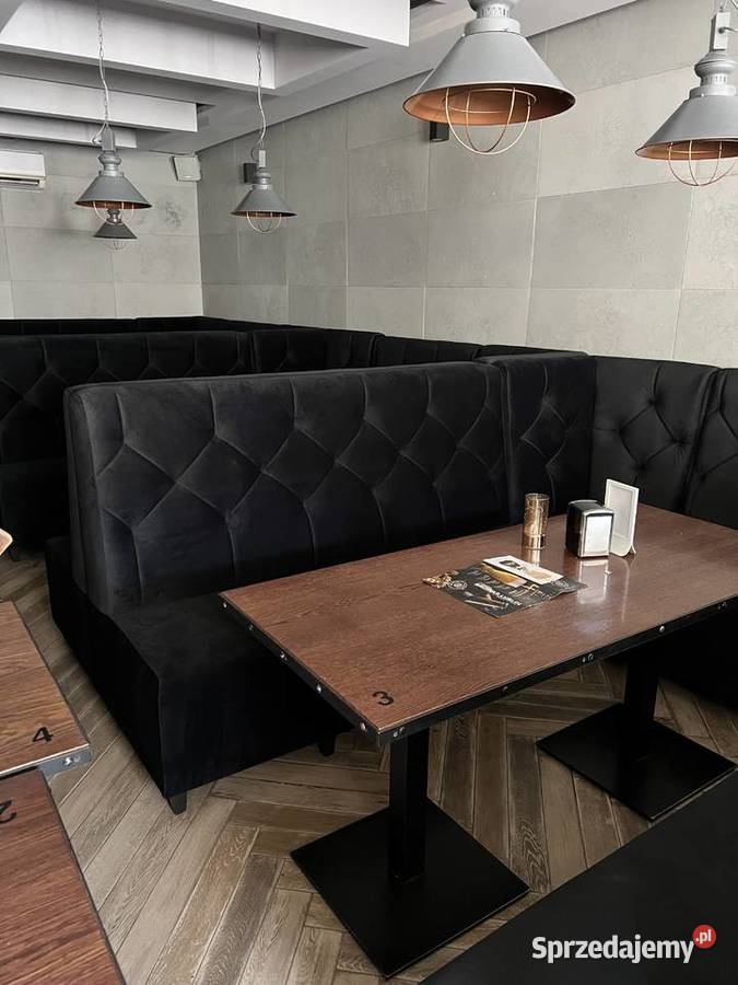 Loże barowe kanapy sofy do klubu restauracji Wrocław