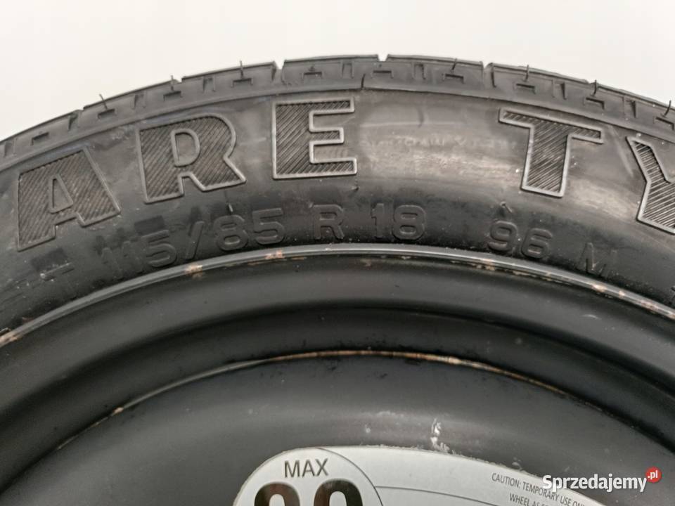 KOŁO DOJAZDOWE ZAPASOWE Jaguar XK8 XKR XJ 11585 Samochodowe lubelskie Chełm