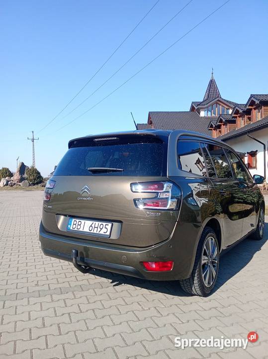 Citroen C4 Grand Picasso 2 AUTOMAT 20 hdi relingi dachowe podlaskie Bielsk Podlaski