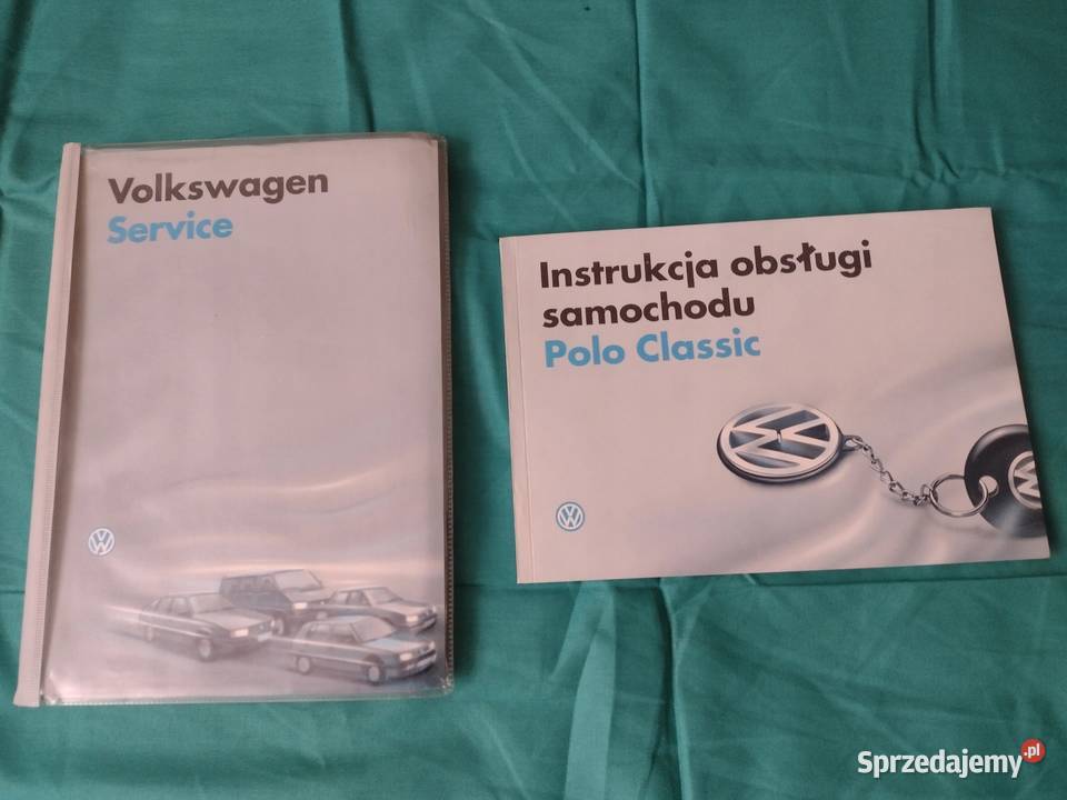 VOLKSWAGEN POLO CLASSIC Instrukcja Obsługi Łódź sprzedam