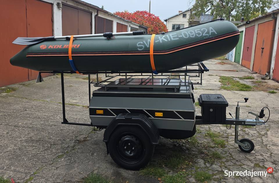 Przyczepka lekka bagażowa ponton Kolibri 300 190kg Pozostałe świętokrzyskie Starachowice