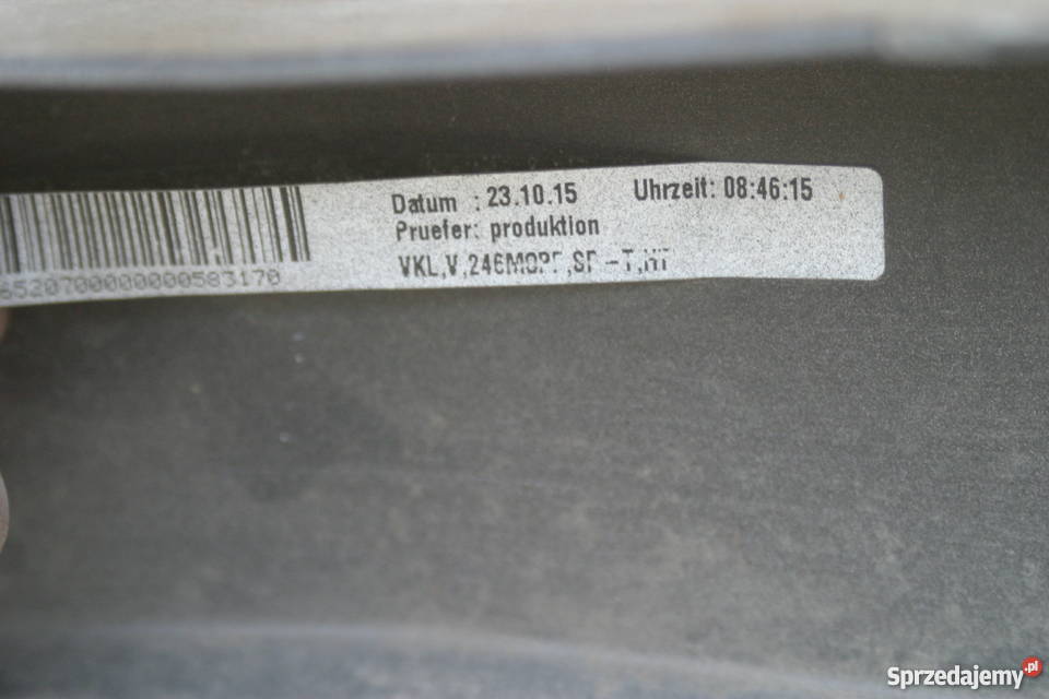 MERCEDES B KLASA W246 LIFT ZDERZAK PRZÓD PRZEDNI lubuskie Bieleń