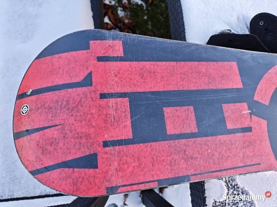 Deska snowboardowa NITRO 152 wiązania nitro dolnośląskie Dobroszyce sprzedam