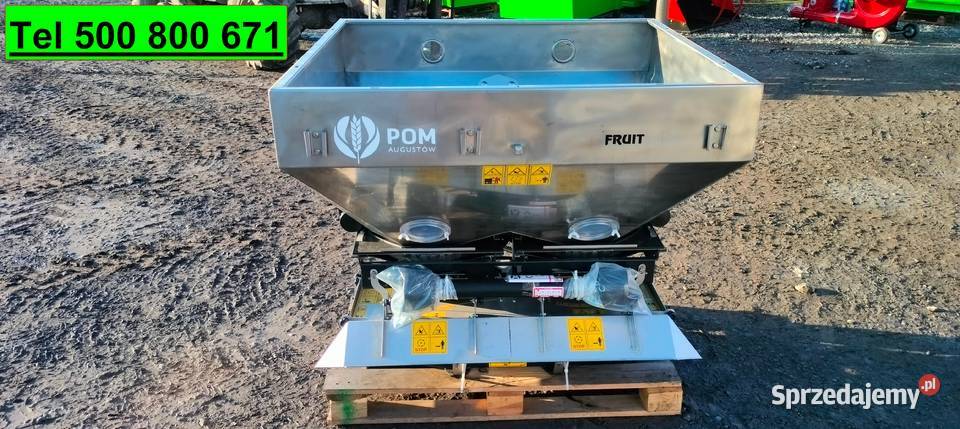 Rozsiewacz Sadowniczy FRUIT 600L Pom Augustów mazowieckie Przysucha