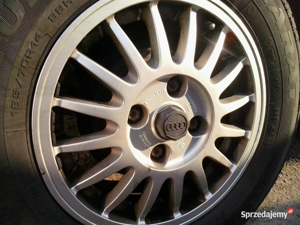 Felgi 4x108 r14 6Jx14H2ET45 Audi 80 B3 Audi 100 lubelskie Lubartów sprzedam