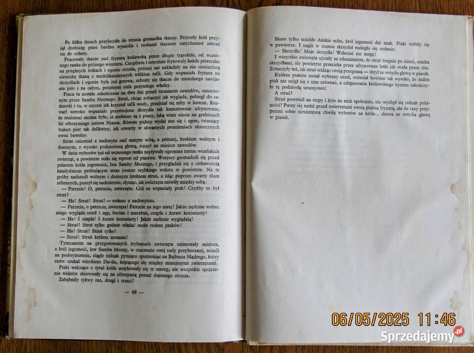 Baśń murzyńska pióra KGiżyckiego ilustrowana Bychawka Trzecia