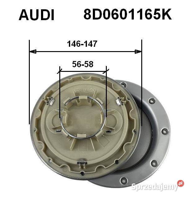 AUDI 8D0601165K 146mm 9S 4 DEKIELKI oryginalne Części Warszawa sprzedam
