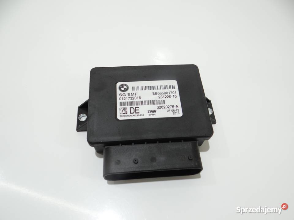 MODUŁ HAMULCA RĘCZNEGO BMW F10 F11 6858017 osobowe Dźwignie hamulca ręcznego lubelskie Strzyżewice