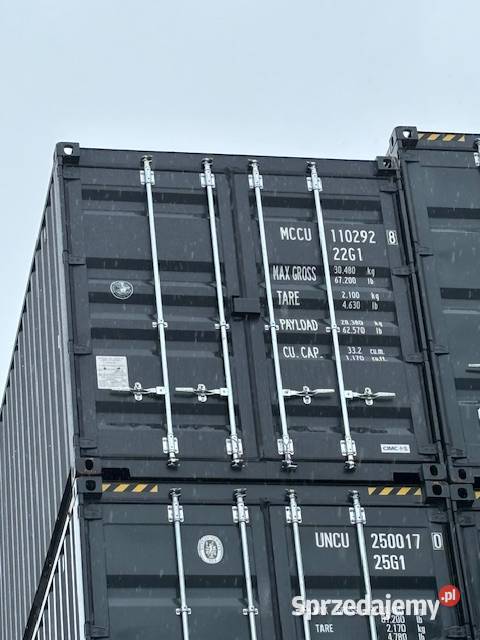 Kontener morski magazynowy budowlany 20 DV NOWY Magazynowanie Warszawa sprzedam