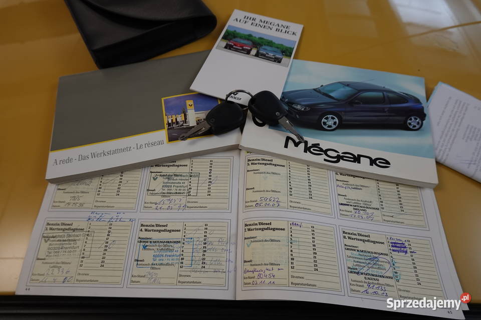 Renault Mgane Coupe 2 właściciel nowości Pełen światła przeciwmgielne Zgierz sprzedam