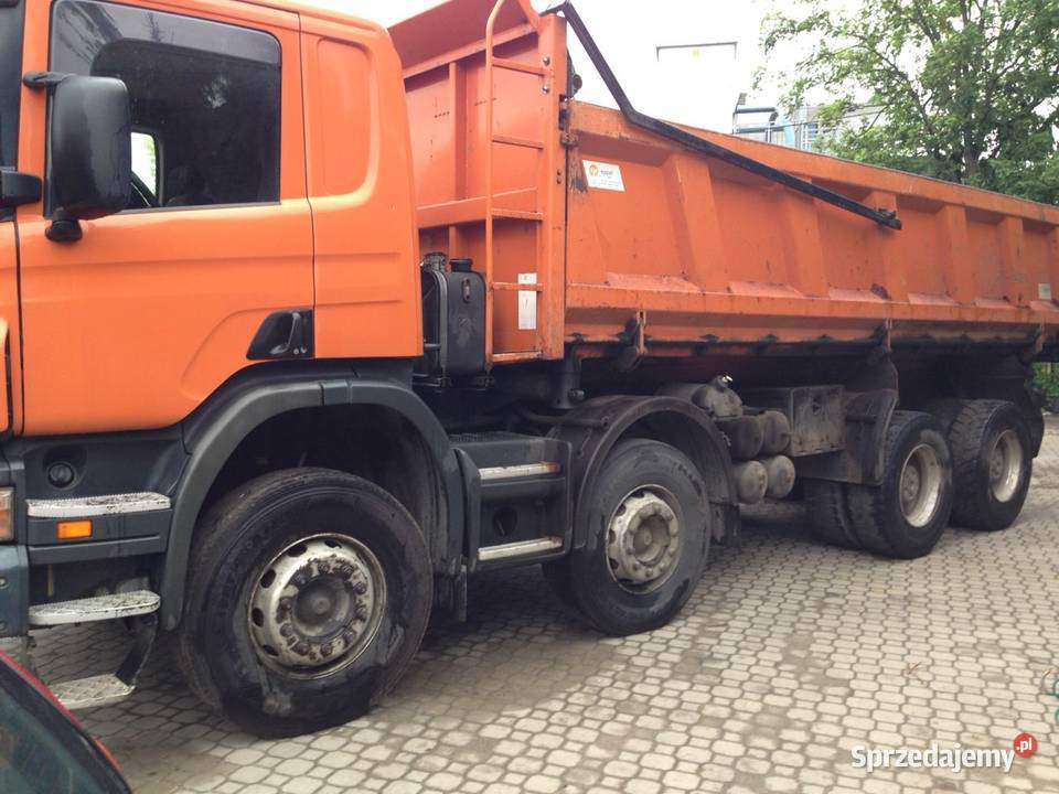 Samochód wywrotka 4ośka Scania P 420 8x4 2006r Wywrotki podlaskie Białystok sprzedam