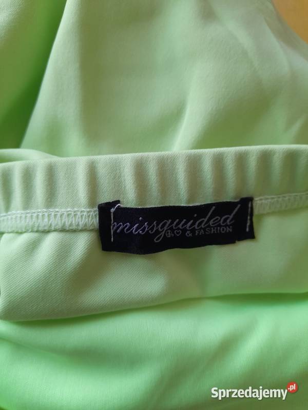 Koktajlowa sukienka firmy Missguided S dolnośląskie Bogatynia