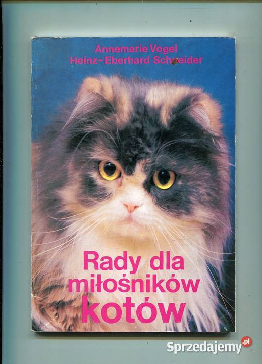 Rady miłośników kotów Vogel Schneider Rok wydania 1991 Szczecin sprzedam