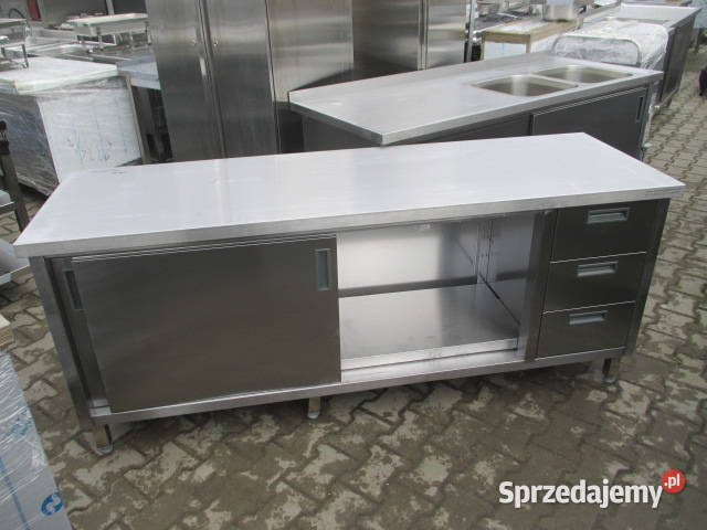 Stół Gastronomiczny Drzwi Suwane Szuflady Gastronomia Ostrów Wielkopolski