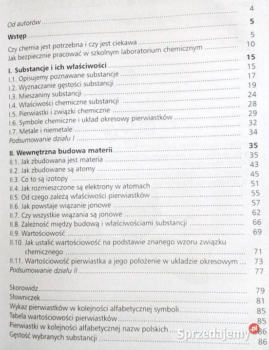 Chemia 1 Podręcznik Bożena Kałuża Andrzej Reych Chełm