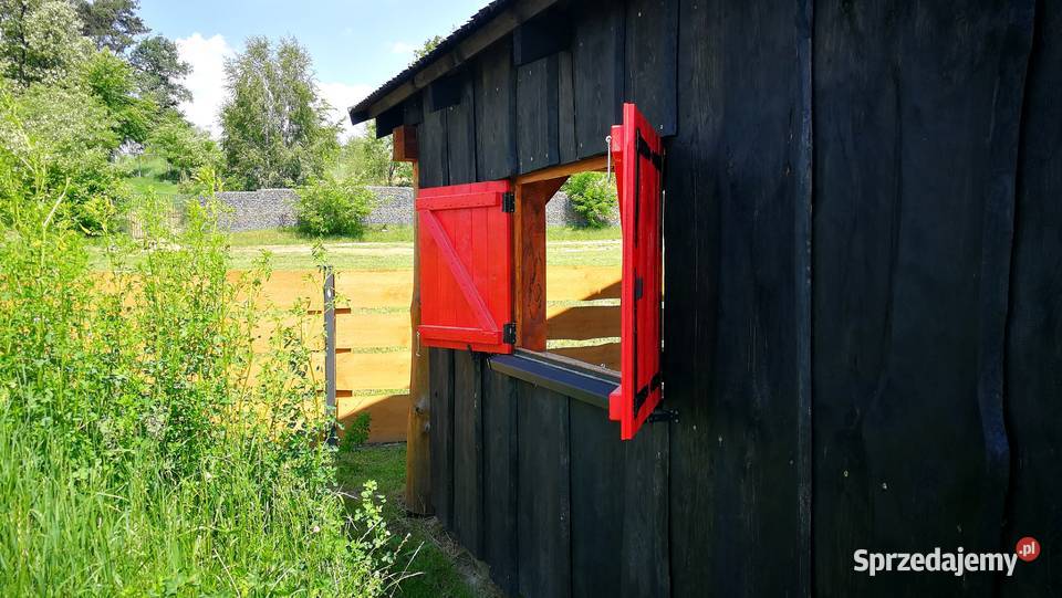 Rustykalna okiennica drewniana altanowa sprzedam