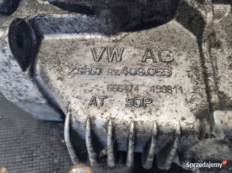 REDUKTOR SKRZYNI BIEGÓW VW Golf Passat B7 Audi osobowe Podzespoły skrzyń biegów