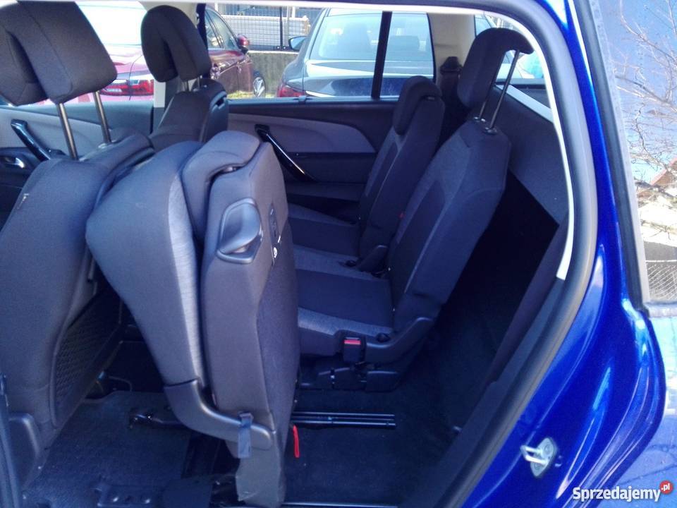 Citroen C4 Grand Picasso II Lift 2016 20HDi 150 welurowa tapicerka