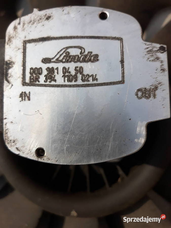 Linde 394 silnik wiatraka chłodnicy Pozostałe Błędów