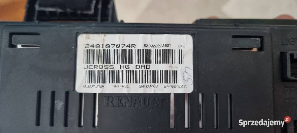 Zestaw nawigacji Rlink Renault Scenic III 3 Rok produkcji 2015 Łask