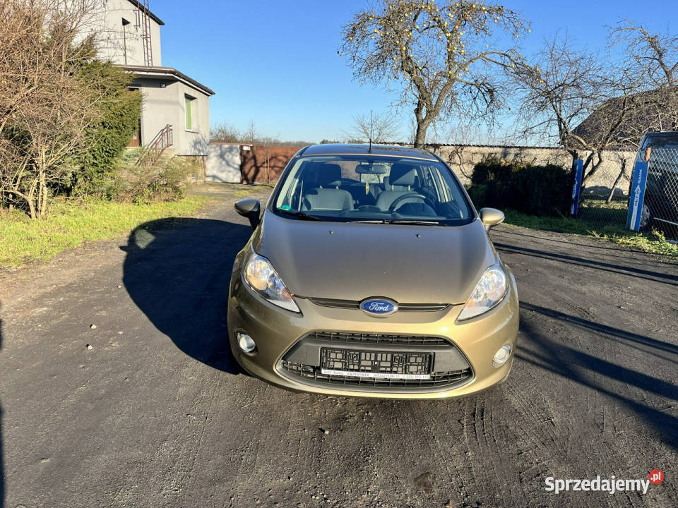 Ford Fiesta 125 udokumentowany przebieg Mk7 2008 centralny zamek Jarocin