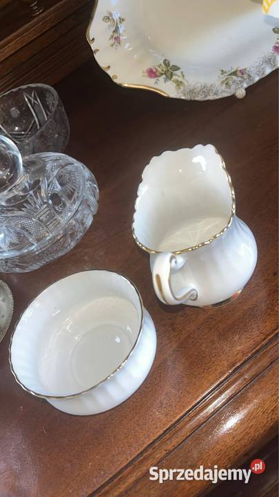 Miseczka biała ze złotem Syg Paragon Made in Gdańsk