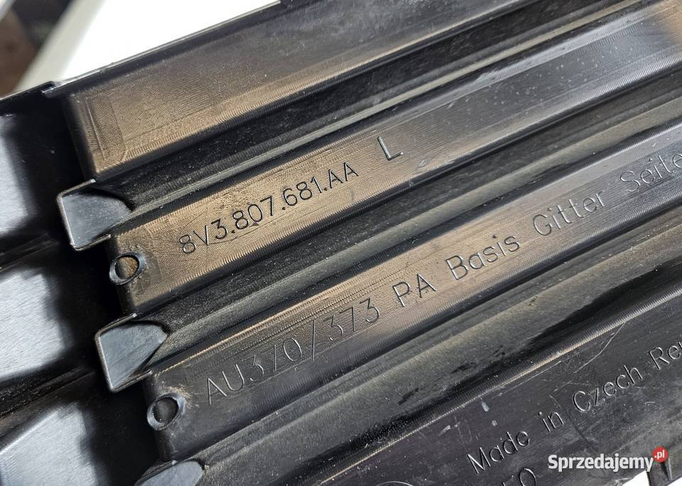 AUDI A3 8V3 LIFT 16 KRATKA LEWA ZDERZAKA PRZÓD wielkopolskie Międzychód