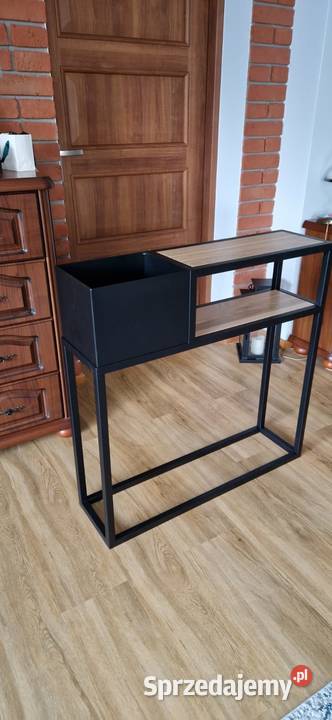 Półka z donicą konsola do przedpokoju Limanowa