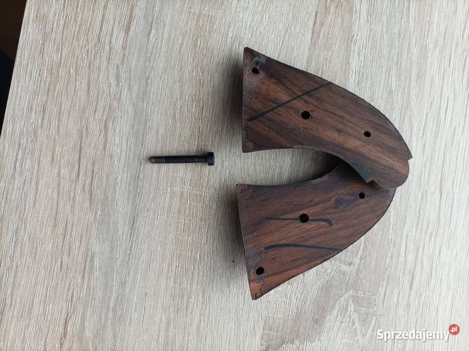 Remington 1858 Pietta moletowane okładziny