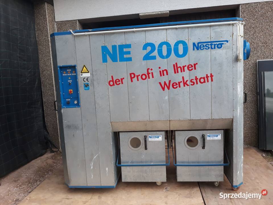 Odciąg wyciąg do trocin Nestro 200 Produkcja Prudnik