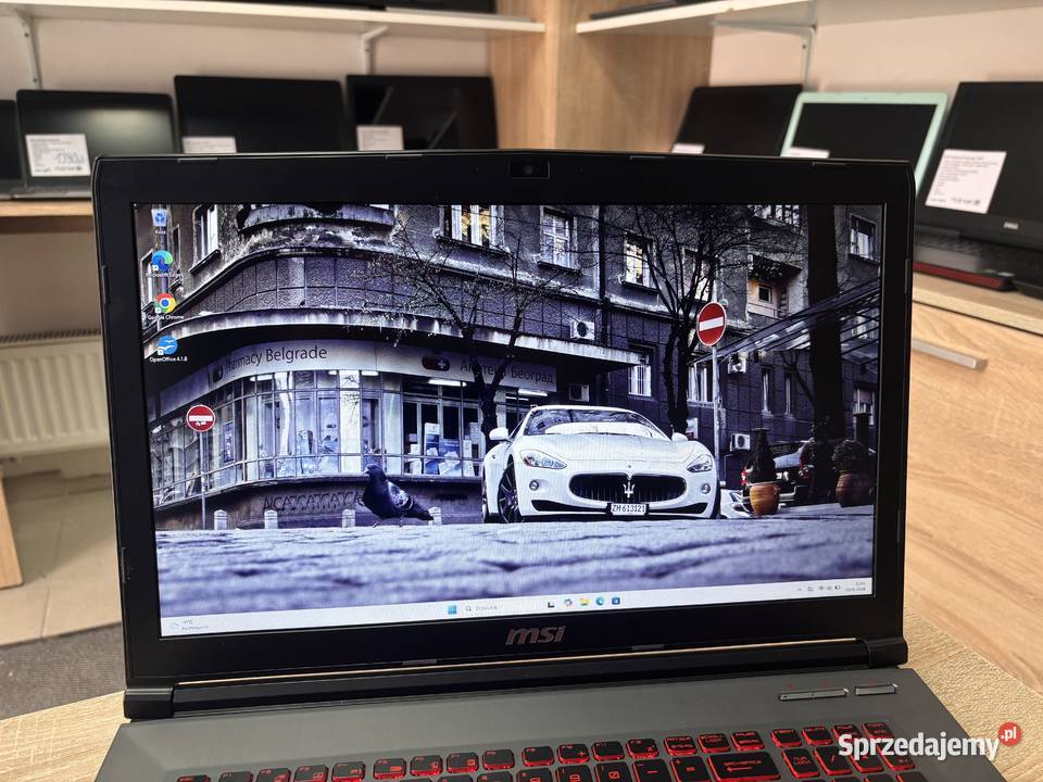 Laptop MSI GV72 8RD i58300H 16GB ram Nvidia Intel Core i5