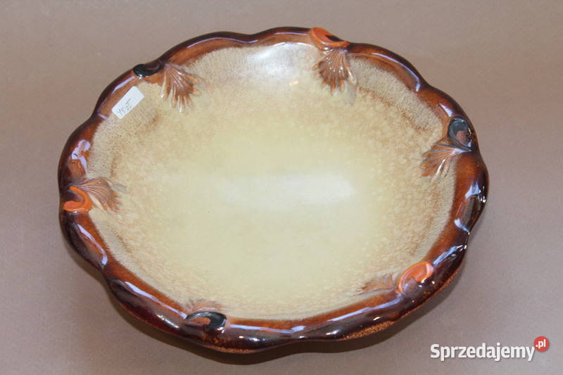 Ceramiczna patera na trzech nóżkach 1278 FiaF zachodniopomorskie Szczecin