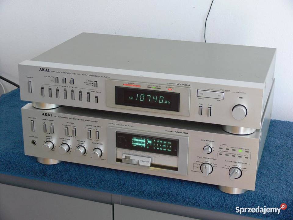 Wzmacniacz i tuner Akai Vintage WYSYŁKA Jasło