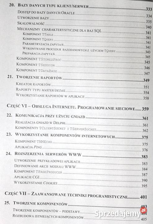 Programowanie w Delphi 50 Andrzej Pasławski Chełm