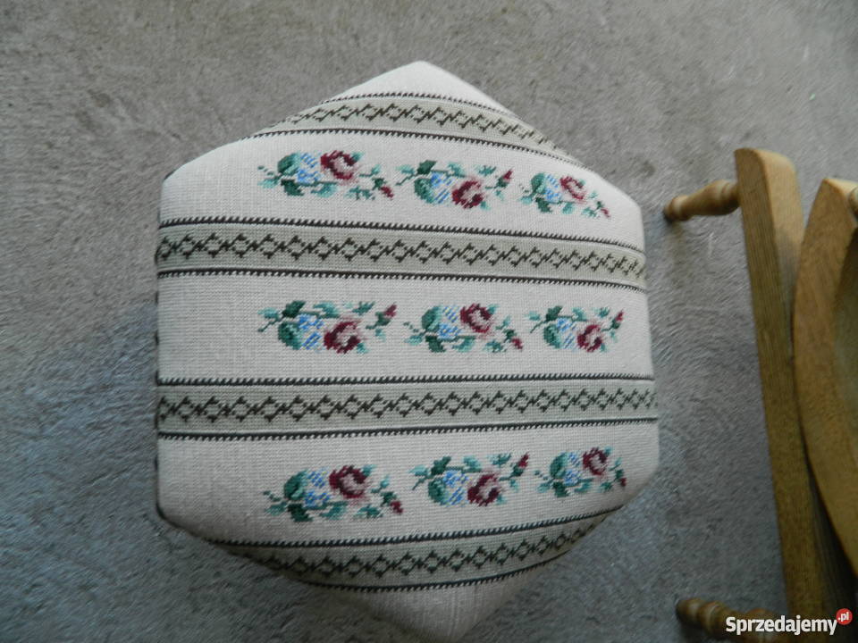 Fotel bujany jasny dąb podnóżek jest nowy Słupsk