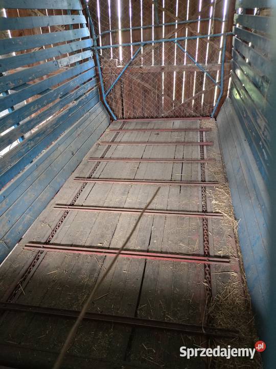 Przyczepa samozbierająca nieuszkodzony Raczkowice-Kolonia