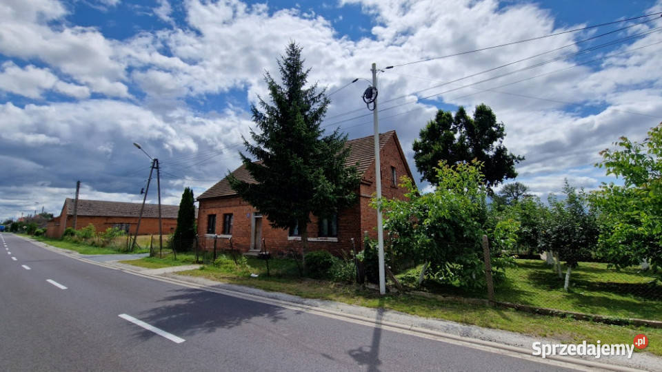 Dom 90 m2 do remontu czerwona cegła Witoszyce Głogów sprzedam