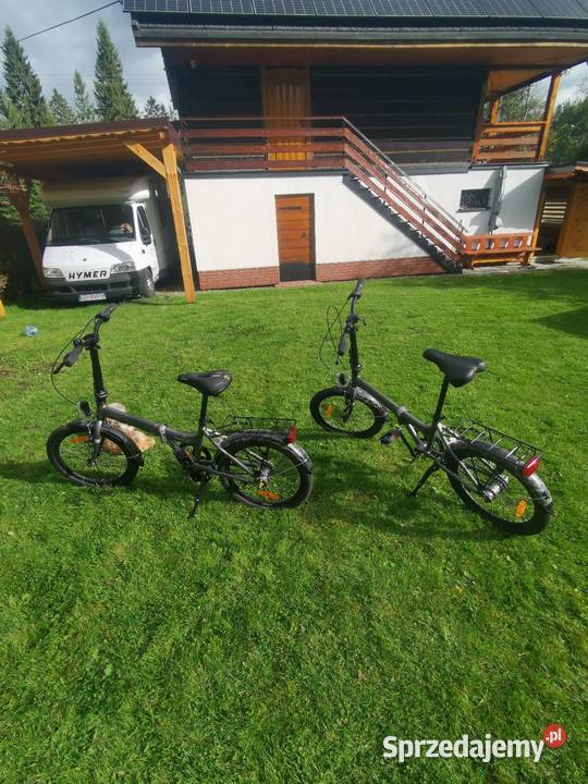 Dwa rowery skladaki OXFELD Urbo Laliki