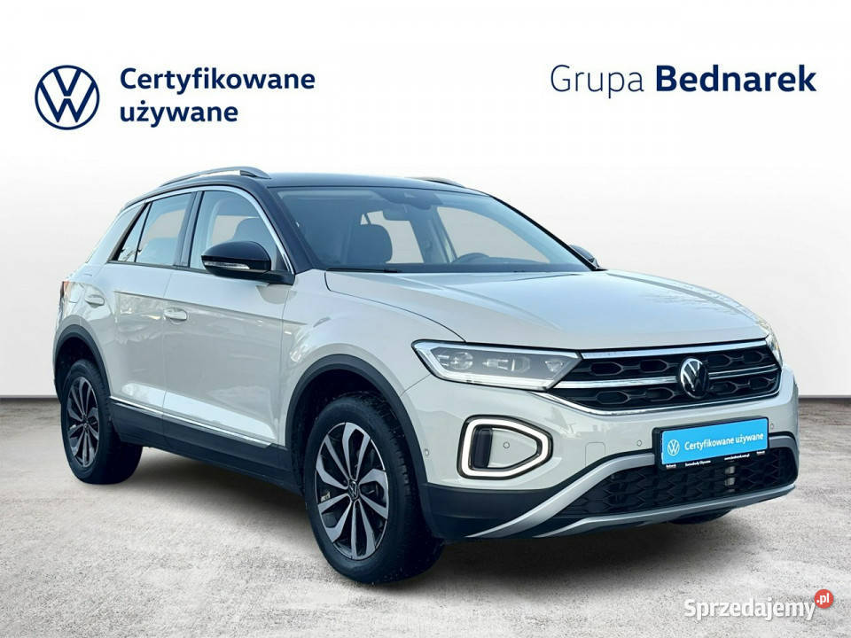 Volkswagen TRoc Bezwypadkowy Salon Polska Serwis manualna Samochody osobowe łódzkie