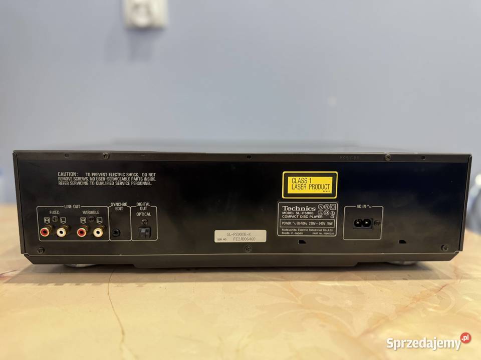 Technics Compact Disc Player SL900 Łapy sprzedam